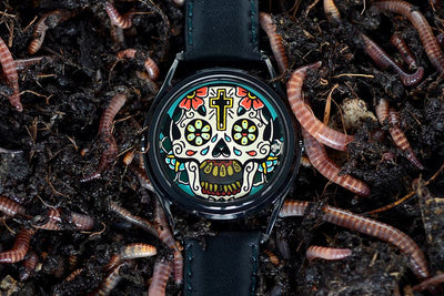 Skull Watches over Time - a Memento Mori Story
