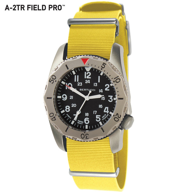 Bertucci #12146 A-2TR Field Pro Black Bertucci Pro-Yellow Italian