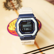 G-Shock GBX100 G-Lide Time Traveling Surf Beige Blue