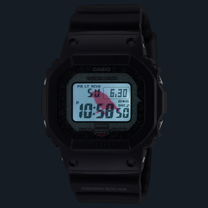 G-Shock GWB5600 Charles Darwin Foundation All Black Limited Edition angled shot picture