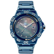 Nove Trident Automatic Ultra Slim Diver Mother Of Pearl Blue