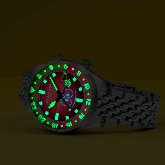 Spinnaker x Spongebob Squarepants Bradner GMT Automatic Bubbly
