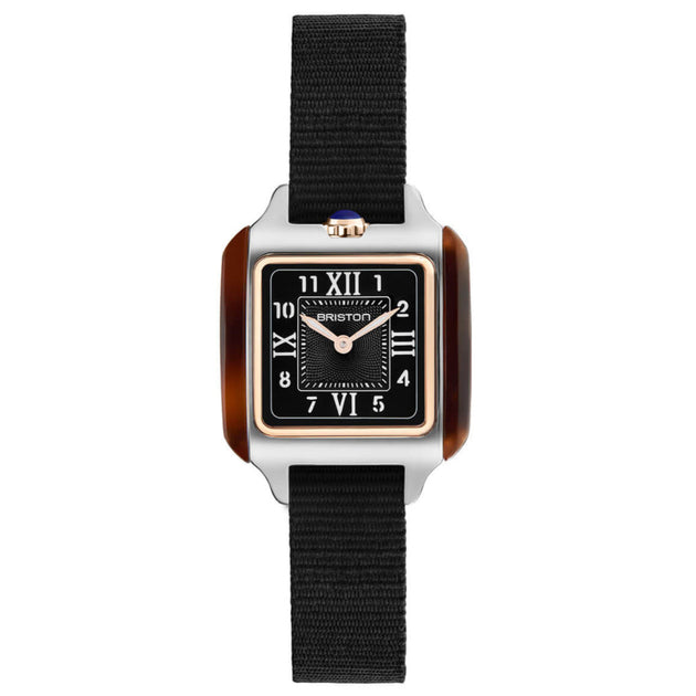 Briston Streamliner Kennedy HM 25 Rose Gold Tortoise Acetate Black