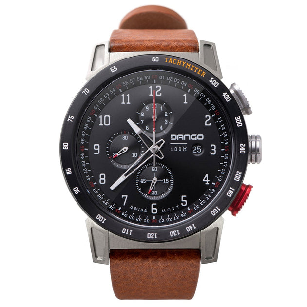 Dango CR-01 Chronograph Whiskey Brown – Watches.com