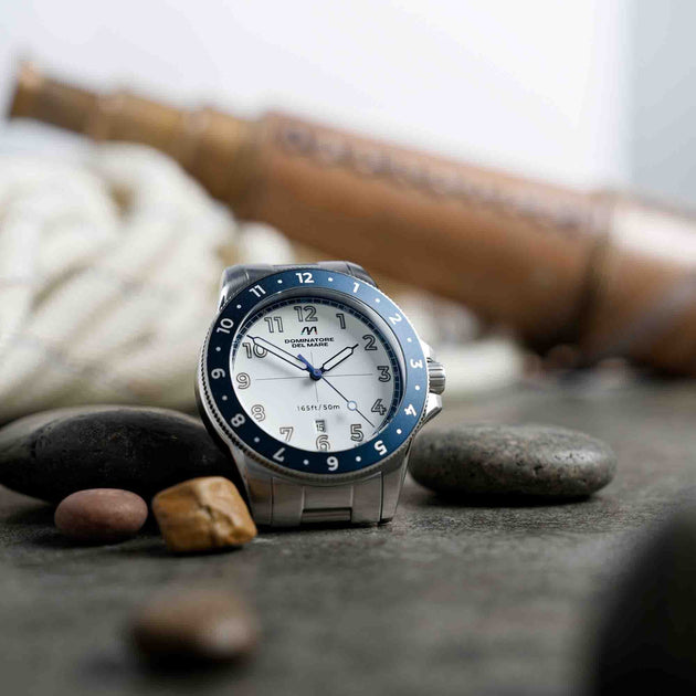 Dominatore Del Mare Bandiera Alpine White SS – Watches.com