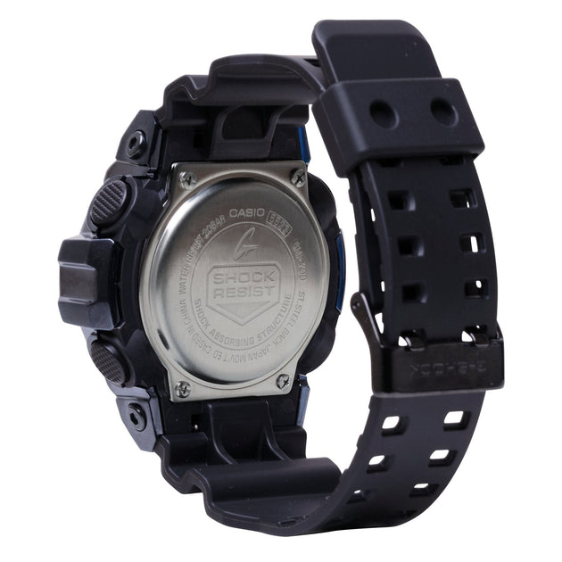 Casio G-Shock G-Steel GM700-1A Orologio Uomo Analogico-Digitale, Colore Argento, Quadrante Metallico
