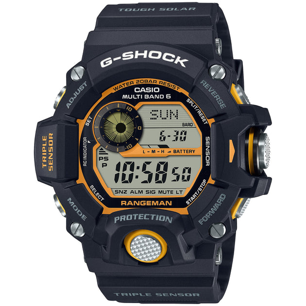 【中古】G-SHOCK RANGEMAN GW-9400 g-shock-gw9400-rangeman-black-