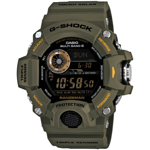 G-Shock GW9400 Rangman Olive | Watches.com