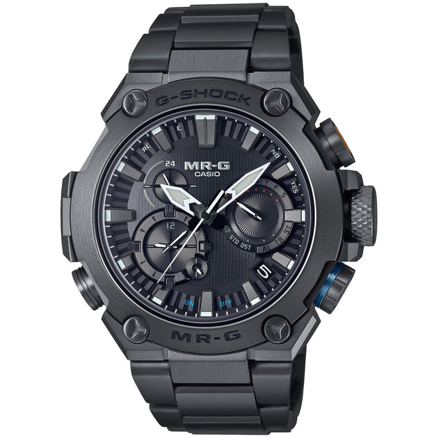 美品 G-SHOCK MRG-130-1A フルメタル MR-G ブラックカシオ g-shock-mrgb2000-mr-g-black-