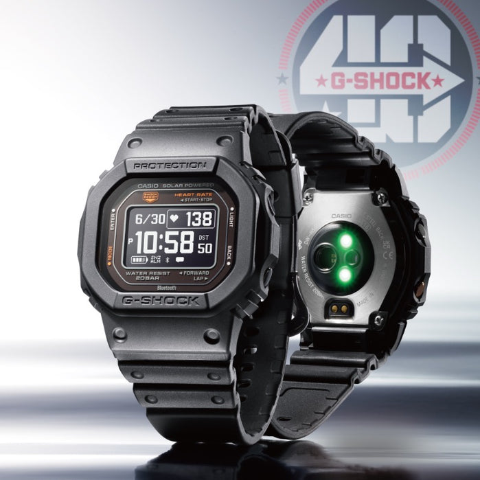 G-Shock DWH5600 Move HRM+GPS Black angled shot picture