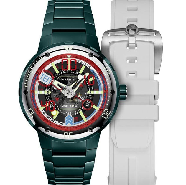 Nubeo Mariner 9 Automatic Limited Edition Mars Green – Watches.com
