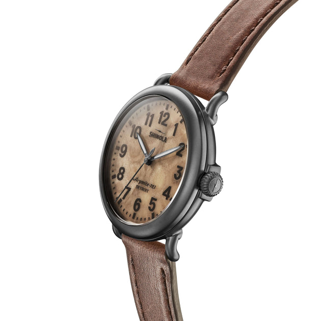 Shinola Runwell 41mm Petoskey Stone