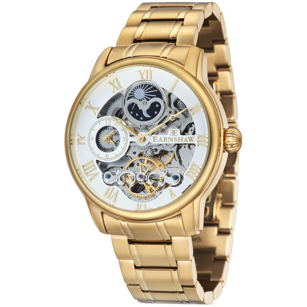 NWT Thomas Earnshaw Longitude Beige Dial Men\'s Watch Amazon.com: Thomas Earnshaw Beige Black : Clothing, Shoes  main image 2