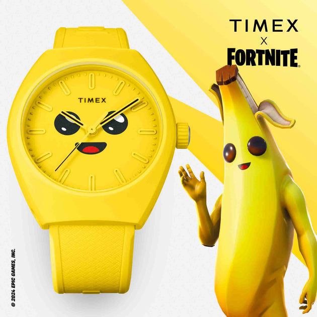 Timex Urban Pop x Fortnite 40mm Bio-TPU Yellow | Watches.com