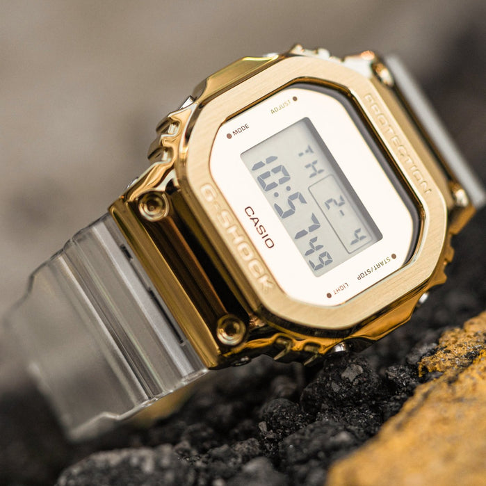 G-Shock GM5600 Gold Ingot Limited Edition angled shot picture