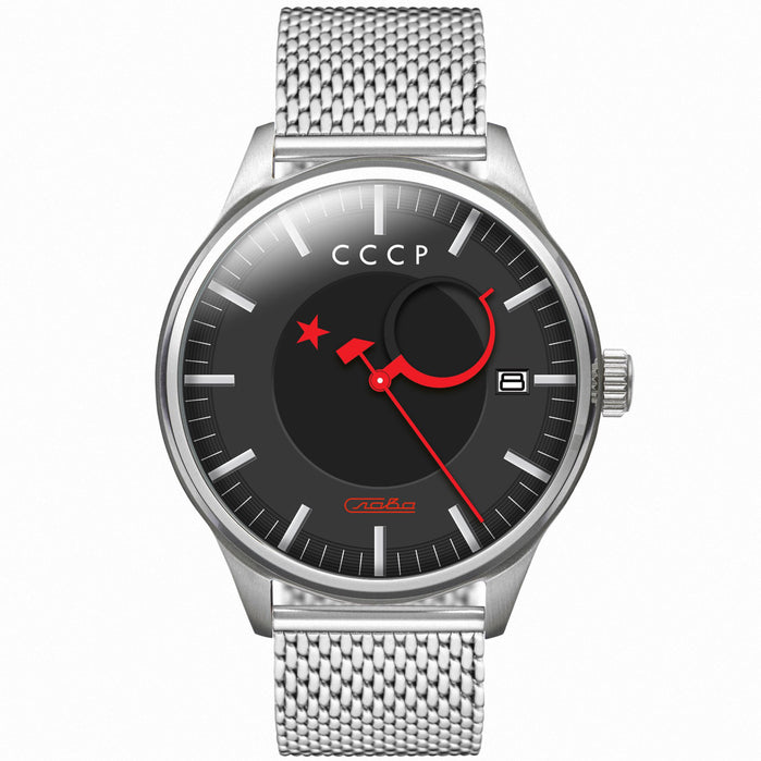 CCCP Heroes Kamzolkin Automatic Black angled shot picture