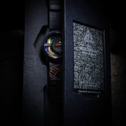 The Electricianz Carbon Z 42mm Black Leather