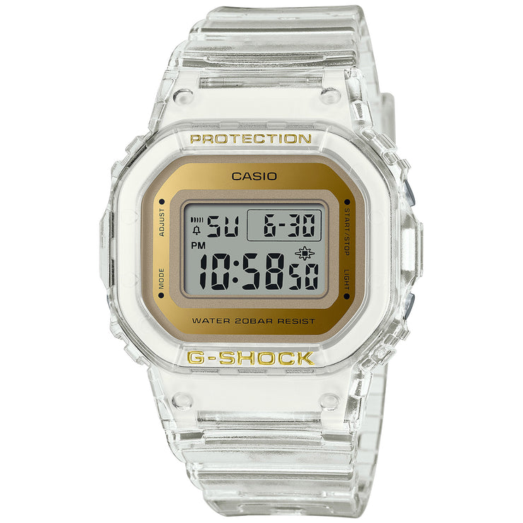 G-Shock GMDS5600 Skeleton Gold Clear
