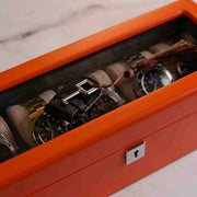 Mainspring Monte Carlo 5-Slot Collector Box Orange