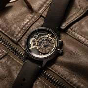 The Electricianz Brown Z 45mm Leather