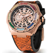 Nsquare Snake Special Automatic Rose Gold Rainbow Limited Edition