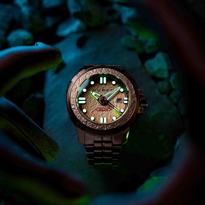 Nubeo Apollo Automatic Rose Gold Limited Edition angled shot picture