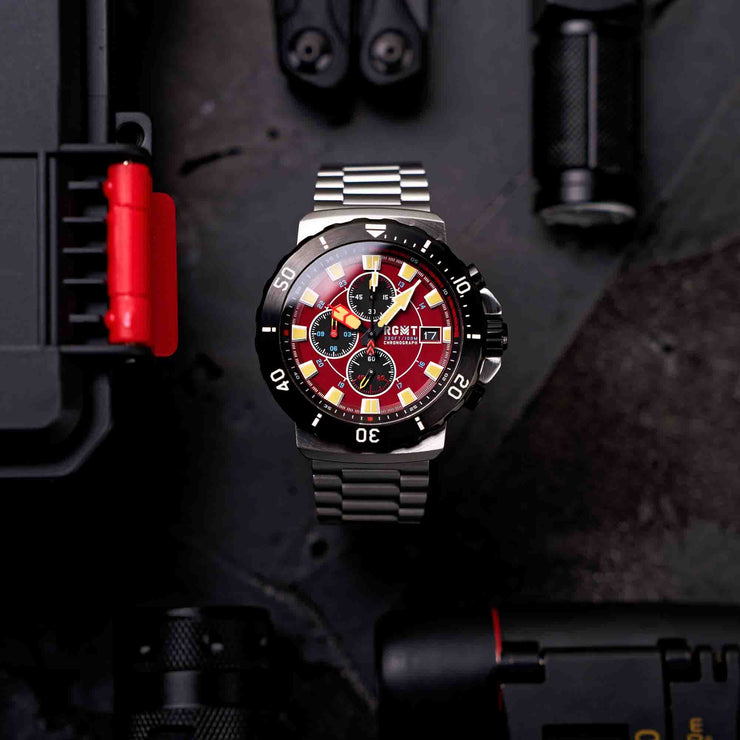 RGMT Trench Chronograph Scarlet Red
