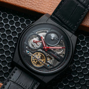 Archetype Rogue Automatic All Black Red
