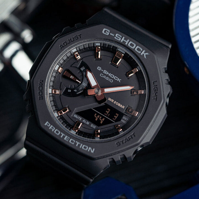 G-Shock GMAS2100 Black Limited Edition angled shot picture