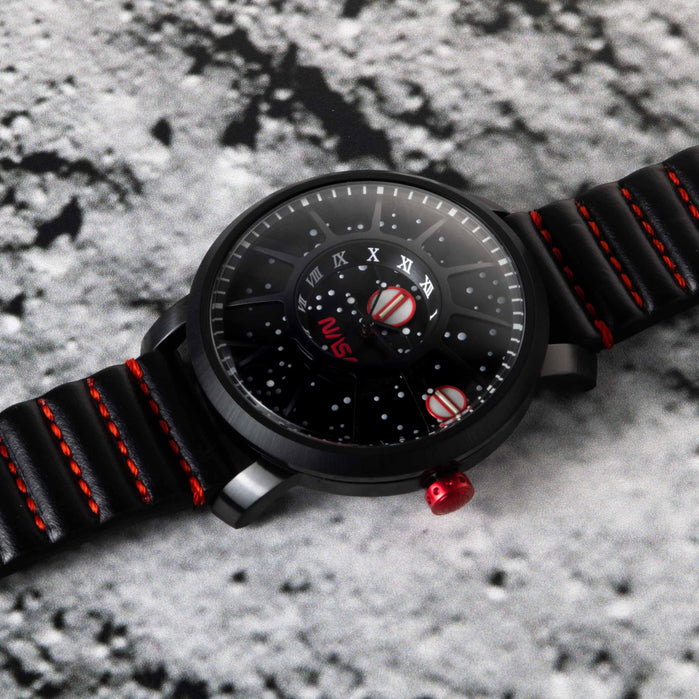 Xeric Trappist-1 Automatic NASA Edition Black Hole angled shot picture