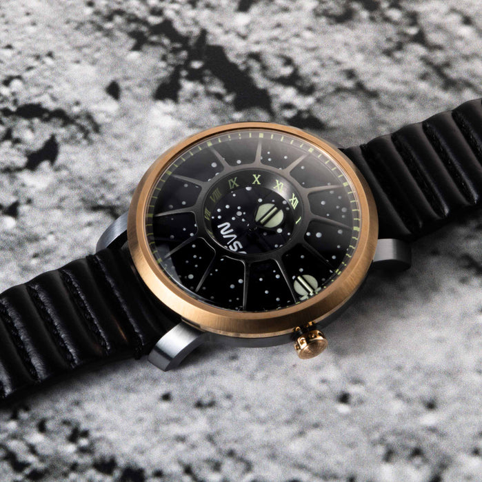 Xeric Trappist-1 Automatic NASA Edition Lunar Module angled shot picture