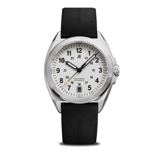 RZE Valour 38 Automatic Whistler White – Watches.com