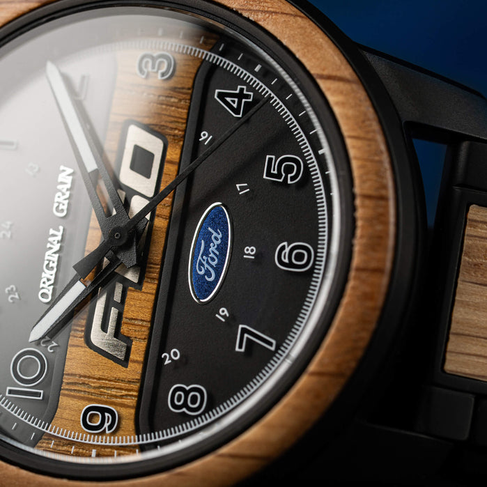 Original Grain Ford Barrel 44mm Oak angled shot picture