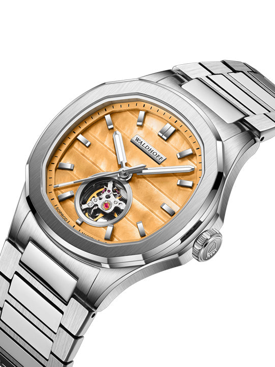 Manufaktur Waldhoff Navigator Swiss Automatic Coral