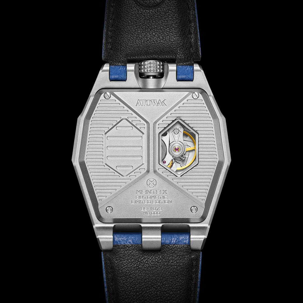 Atowak Manta-X Swiss Automatic Titanium Tidal Blue – Watches.com