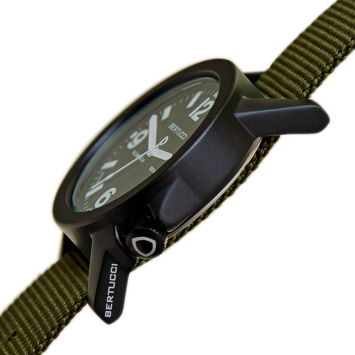 Bertucci #16501 A-6A Experior Black Olive angled shot picture