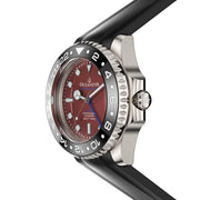 Oceaneva 6000m GMT Deep Marine Explorer VI Grade 5 Titanium Automatic Burgundy