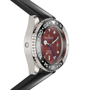 Oceaneva 6000m GMT Deep Marine Explorer VI Grade 5 Titanium Automatic Burgundy