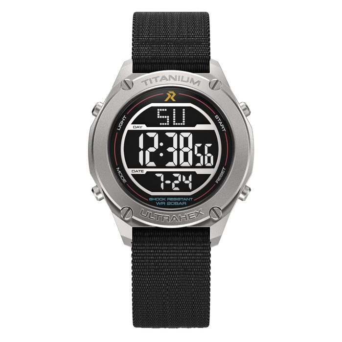 RZE UTD-8000-BK Digital Titanium angled shot picture