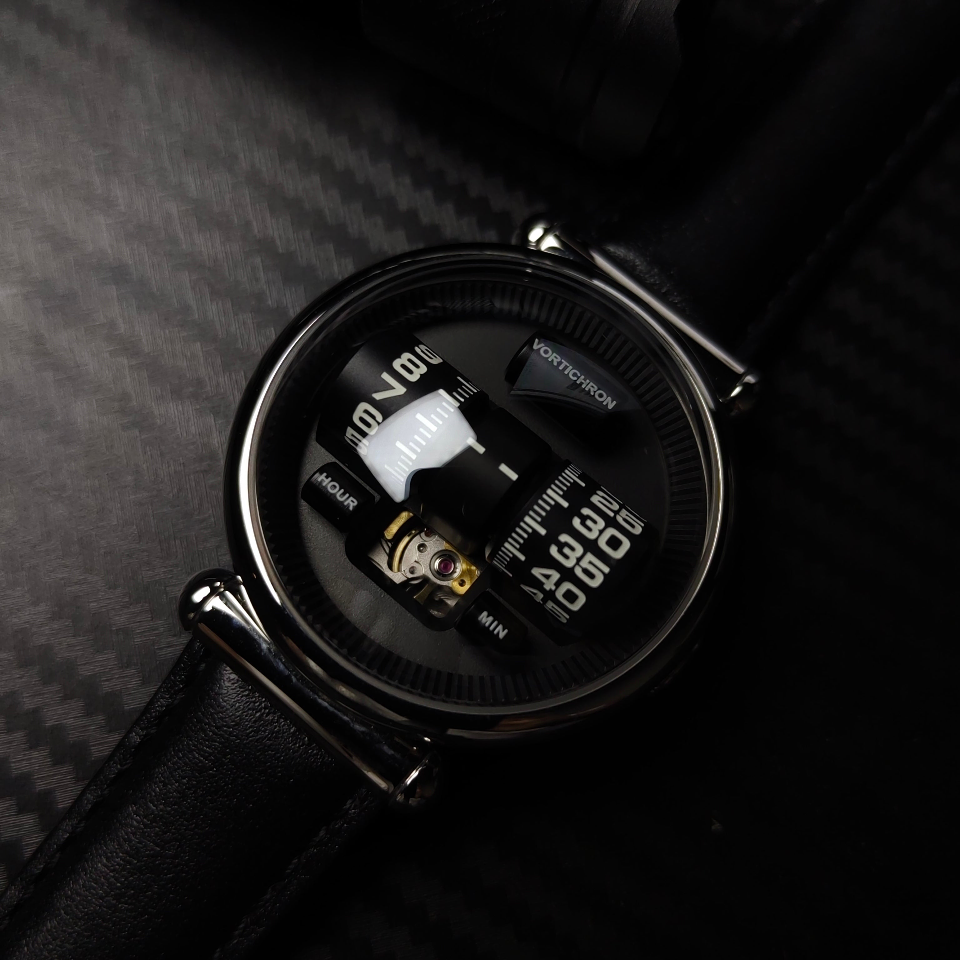 Vortichron Double Roller Automatic Steel Black – Watches.com