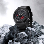 G-Shock GAB2100 Ana-Digi Bold Black Red