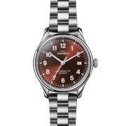 Shinola Vinton 38mm Whiskey SS