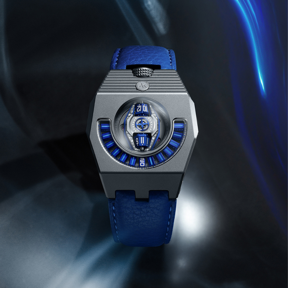 Atowak Manta-X Swiss Automatic Titanium Tidal Blue – Watches.com