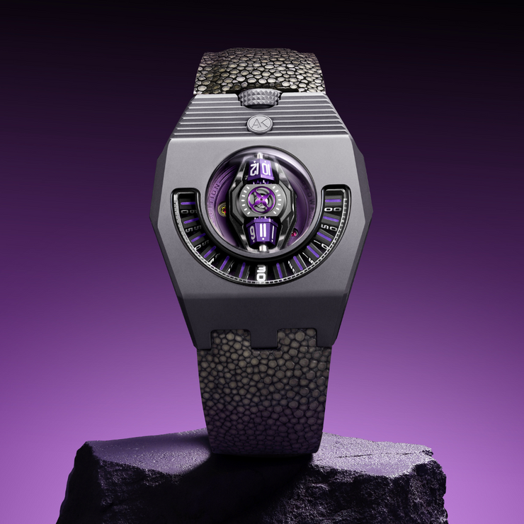Atowak Manta-X Swiss Automatic Titanium Violet Purple