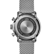 Shinola Canfield C56 Chrono 43mm Silver SS Whiskey