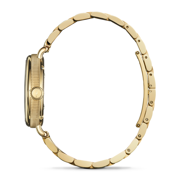 Shinola Birdy 34mm Gold Flake