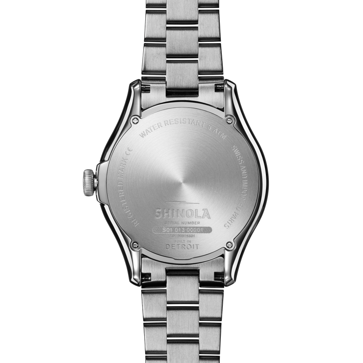 Shinola Vinton 38mm Whiskey SS