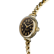 Shinola Birdy 34mm Gold Flake