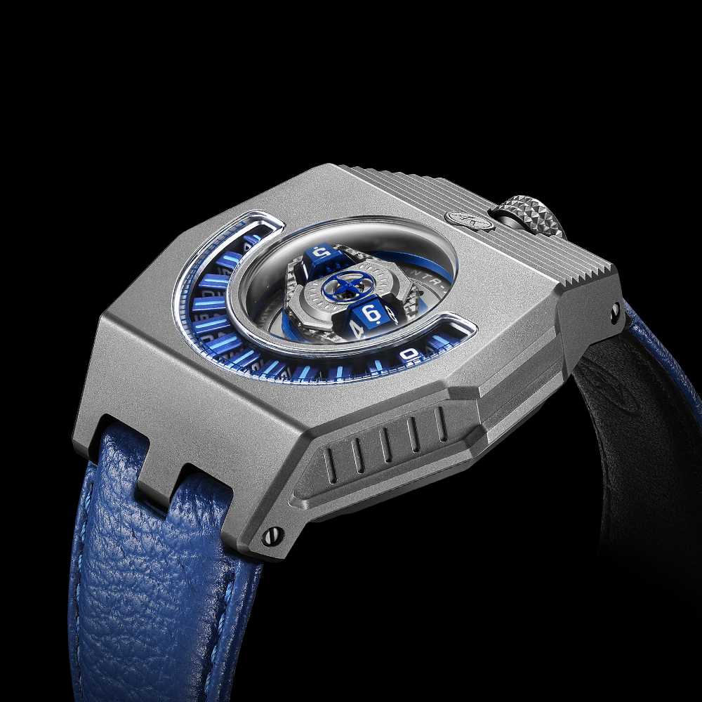 Atowak Manta-X Swiss Automatic Titanium Tidal Blue – Watches.com