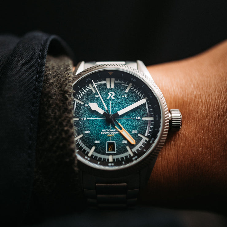 RZE Fortitude GMT Automatic TurboTeal*